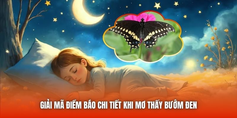 Giải mã điềm báo chi tiết khi mơ thấy bướm đen